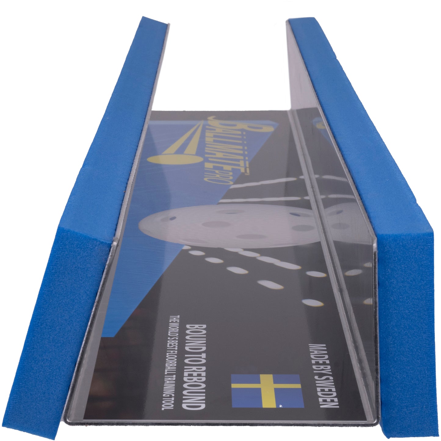 Ballmate från sidan, välj vilken sida du vill träna mot.